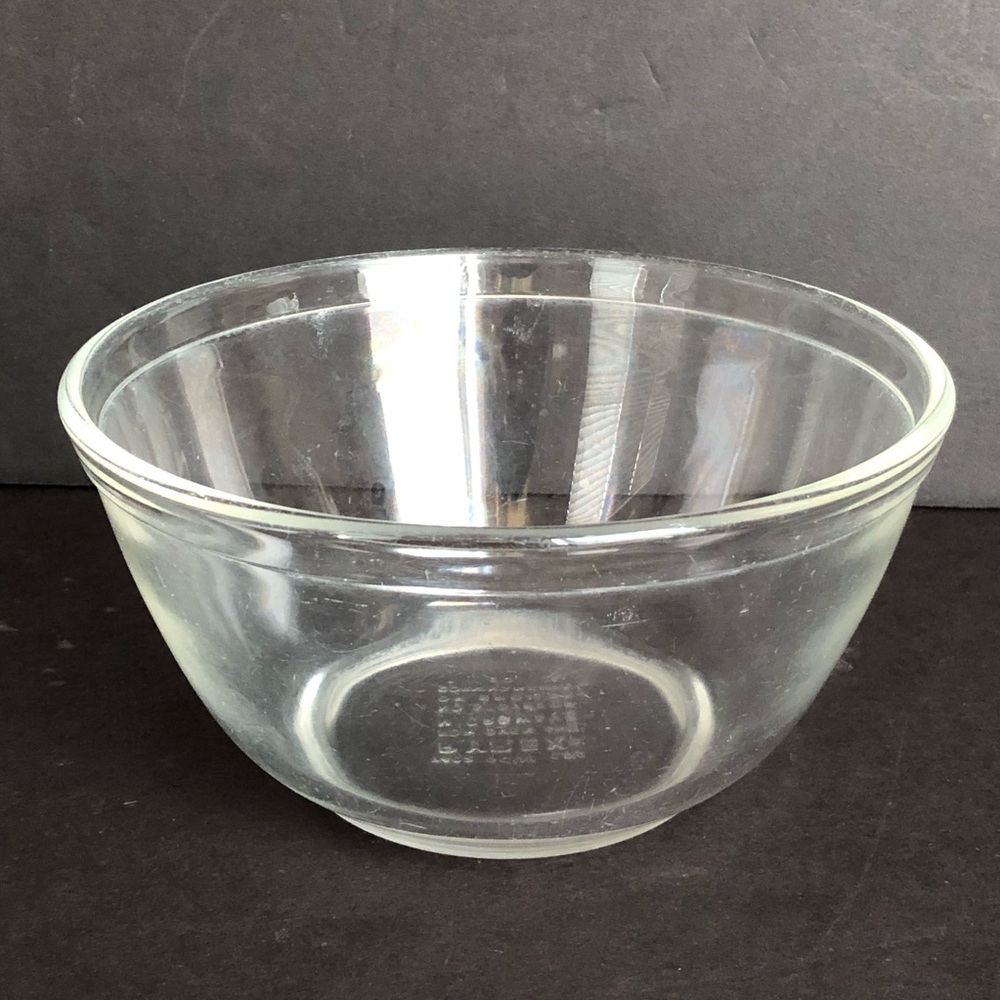 Vintage PYREX 7402 Clear Glass Bowl 6 Cup